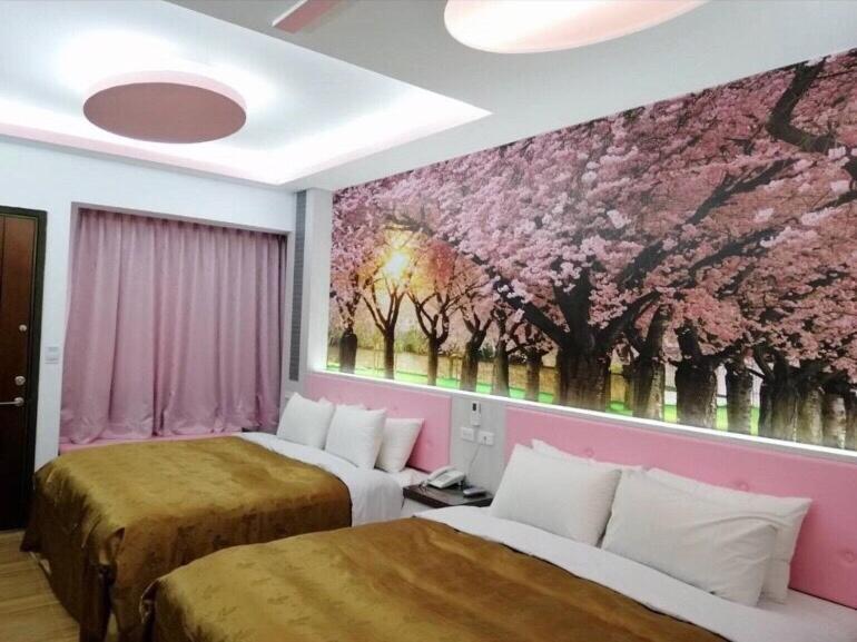 Cherry Blossom Motel Puli Buitenkant foto